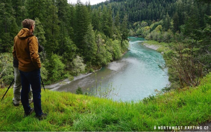 Chetco River - Rivers are green, but bite is slow - February 8, 2018