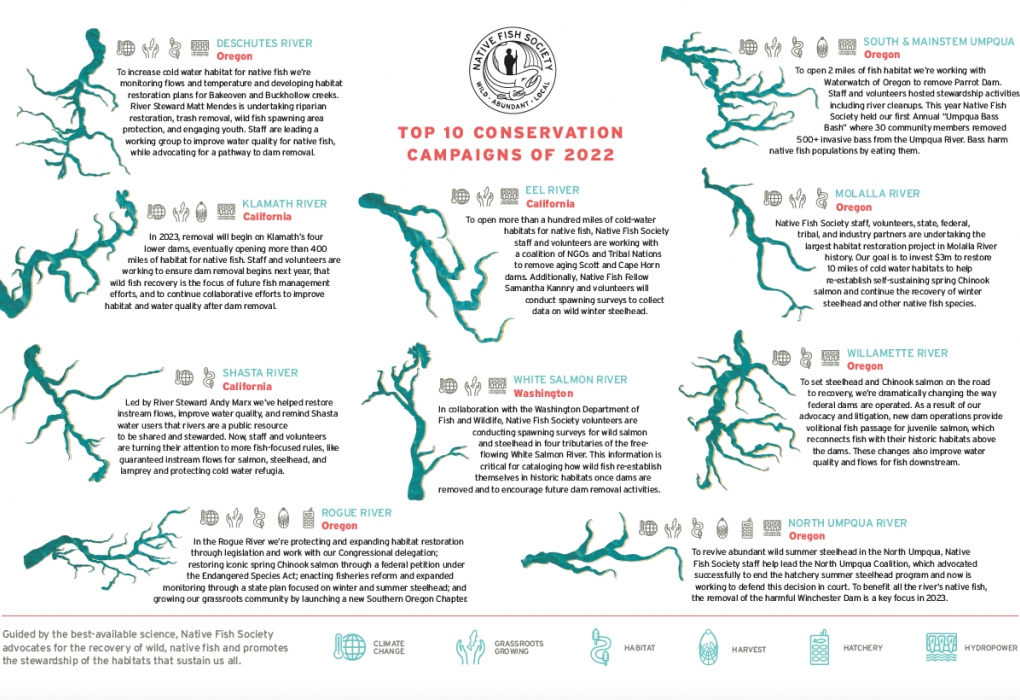 Top 10 Conservation Campaigns of 2022 by River