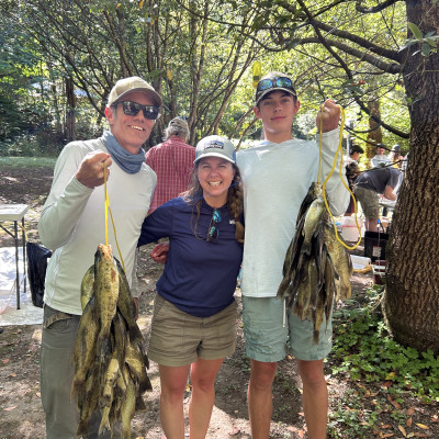The Andras family continued their tradition of absolutely schooling their catch at the 4th Annual Umpqua Bass Bash!