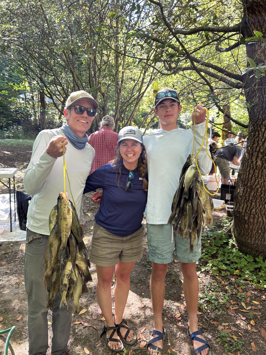 The Andras family continued their tradition of absolutely schooling their catch at the 4th Annual Umpqua Bass Bash!